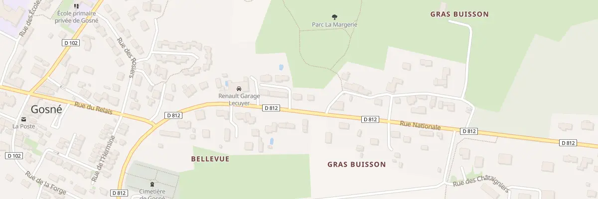 Plan du 15 Rue Nationale à Gosné