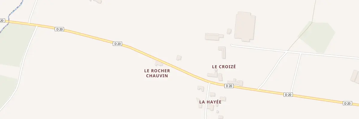 Plan du 10 Le Croisé à Saint-Christophe-de-Valains