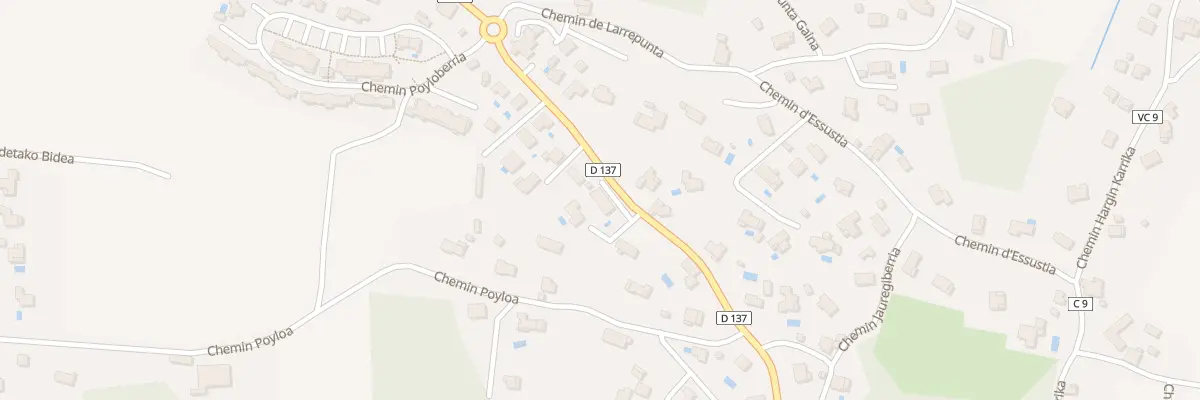 Plan du 613 Rte de St Pierre d’Irube Rd137 à Villefranque