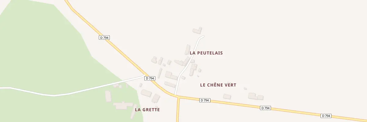 Plan du 7 La Peutelais à Mézières-sur-Couesnon