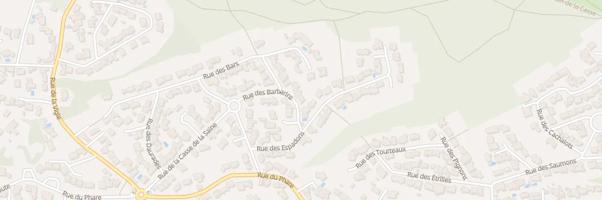 Plan du 12 Rue des barbarins à La Tranche-sur-Mer