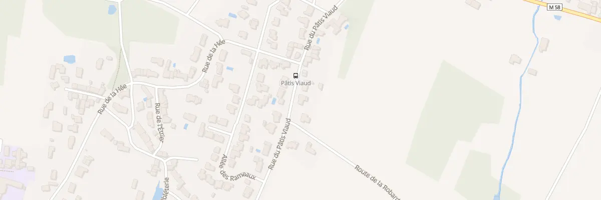 Plan du 18 Rue du Pâtis Viaud à Vertou