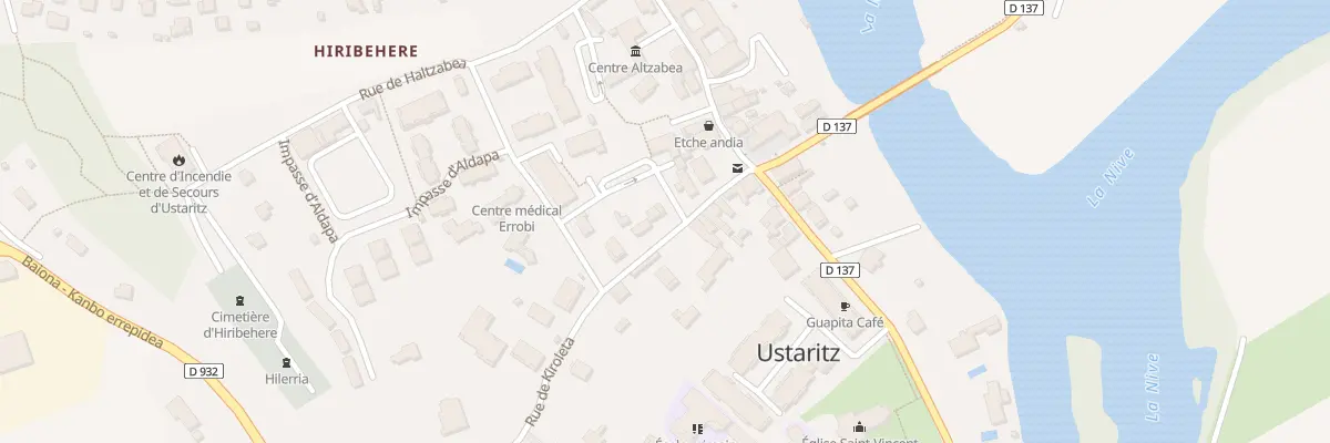 Plan du 72 Rue Kiroleta à Ustaritz