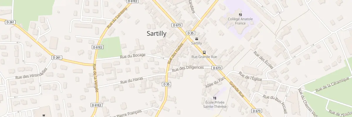 Plan du 9 Rue des Halles - Sartilly à Sartilly-Baie-Bocage