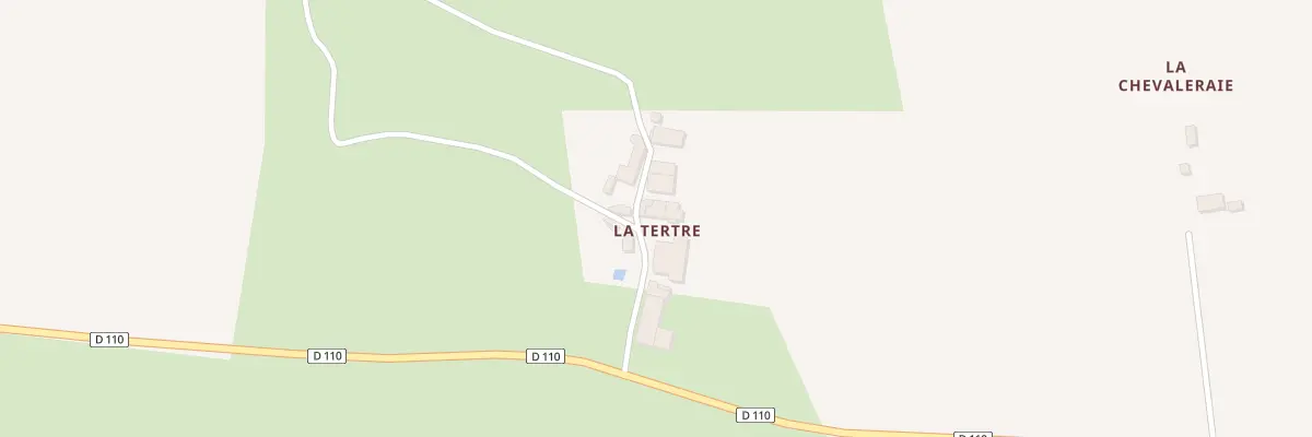 Plan du 5083 Le Tertre à Soulvache