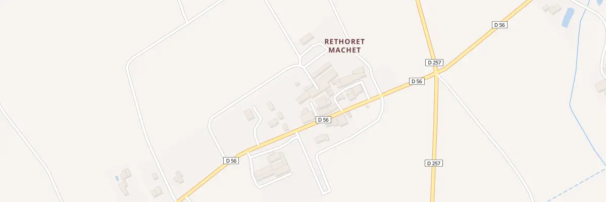 Plan du 5 Rethoret Machet à La Planche