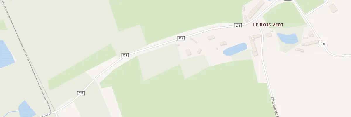 Plan du 5 Le Bois Vert à Louisfert