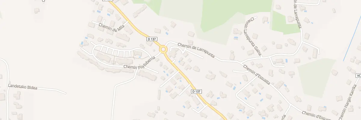 Plan du 728 Rte de St Pierre d’Irube Rd137 à Villefranque