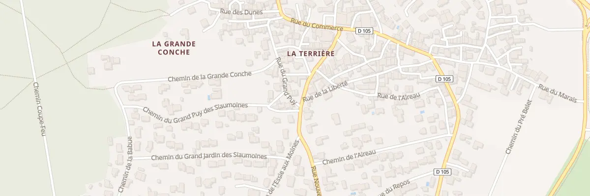 Plan du 17 Rue du grand puy à La Tranche-sur-Mer