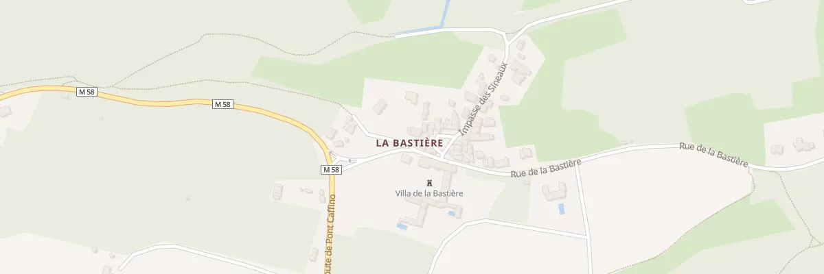 Plan du 2 Imp de la Bastière à Vertou