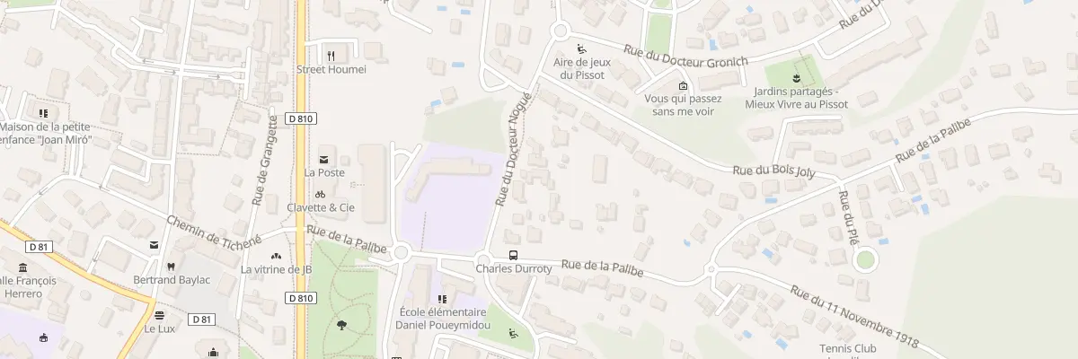 Plan du 3 Rue du Docteur Nogué à Tarnos