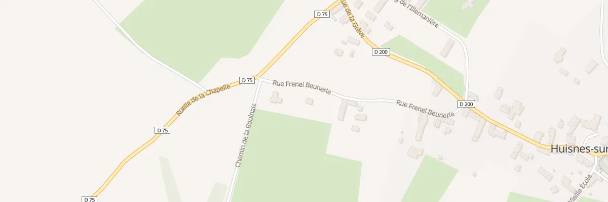 Plan du 15 Rue Frénel-Beunerie à Huisnes-sur-Mer