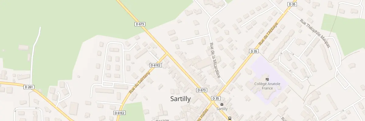 Plan du 15 Gr Grande Rue - Sartilly à Sartilly-Baie-Bocage