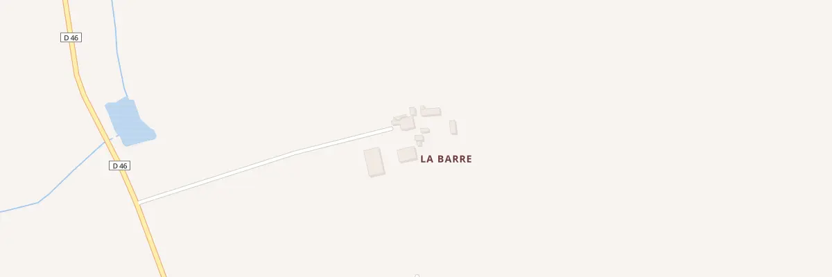 Plan du 5043 La Barre à Sainte-Colombe