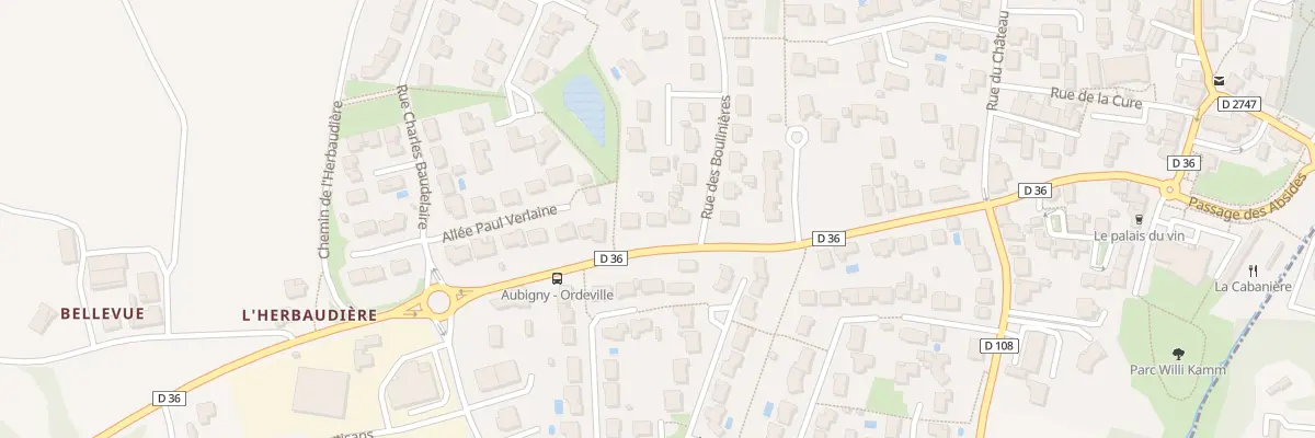 Plan du 22 Rte des Sables d’Olonne à Aubigny-Les Clouzeaux