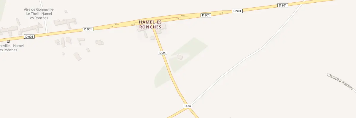 Plan du 3 Rte de la Filature à Gonneville-Le Theil