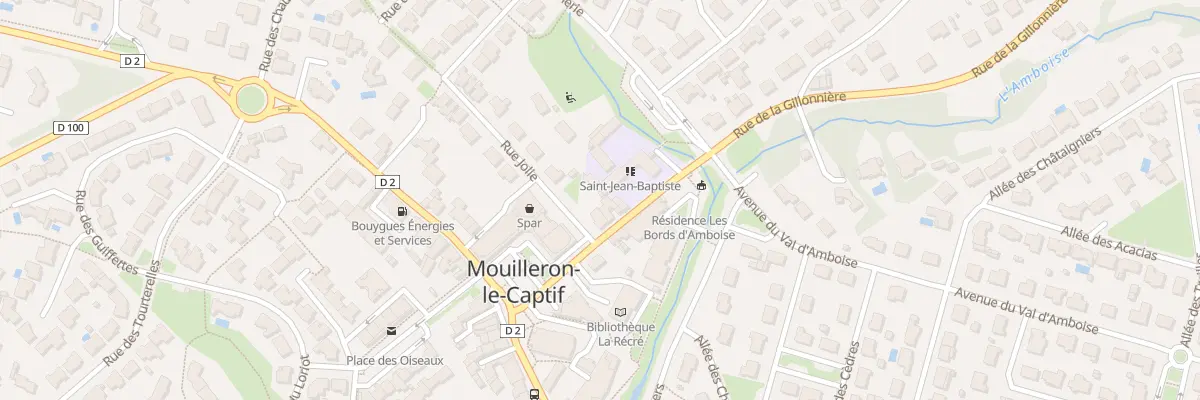 Plan du 23 Rue de la gillonnière à Mouilleron-le-Captif