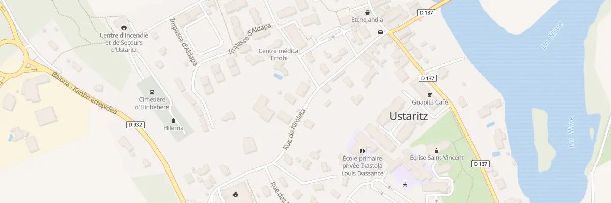 Plan du 23 Rue Haltzabea à Ustaritz