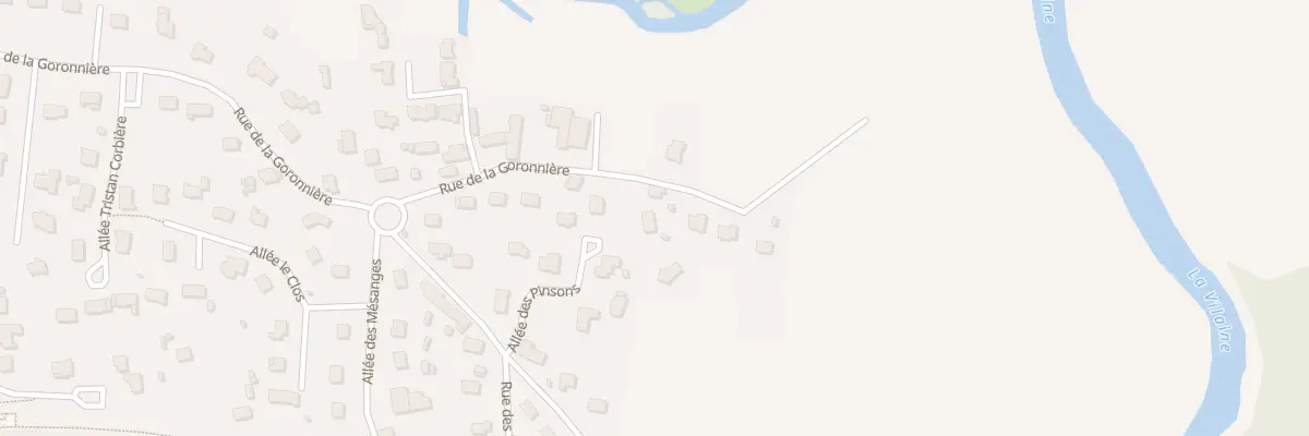 Plan du 24 Rue de la Goronnière à Servon-sur-Vilaine