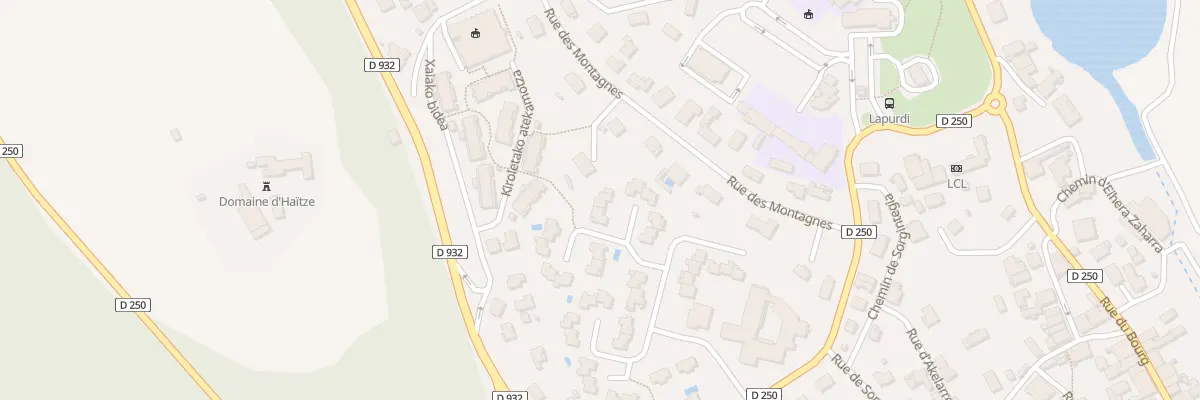 Plan du 20 Rue Soeur Bichier des Ages à Ustaritz