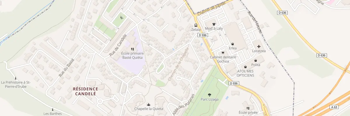 Plan du 3 Rue des Hirondelles à Saint-Pierre-d’Irube