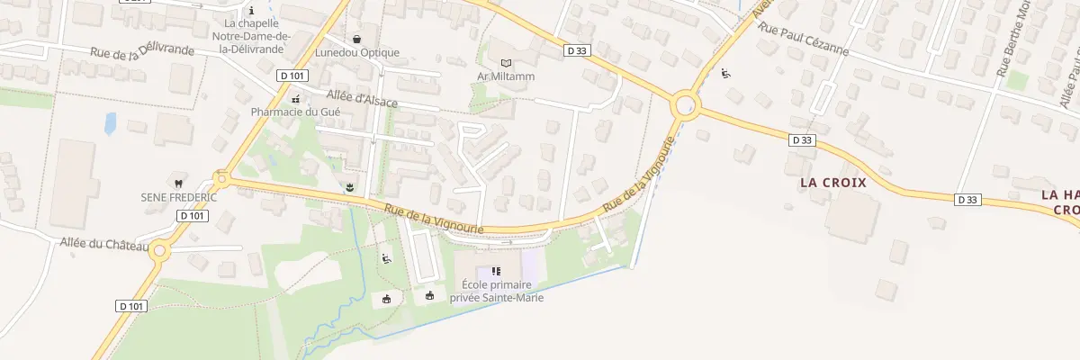 Plan du 4 All de la Bretonnière à Servon-sur-Vilaine