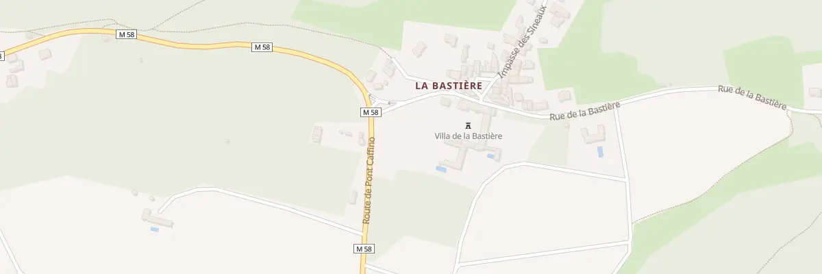 Plan du 2 Rue de la Bastière à Vertou