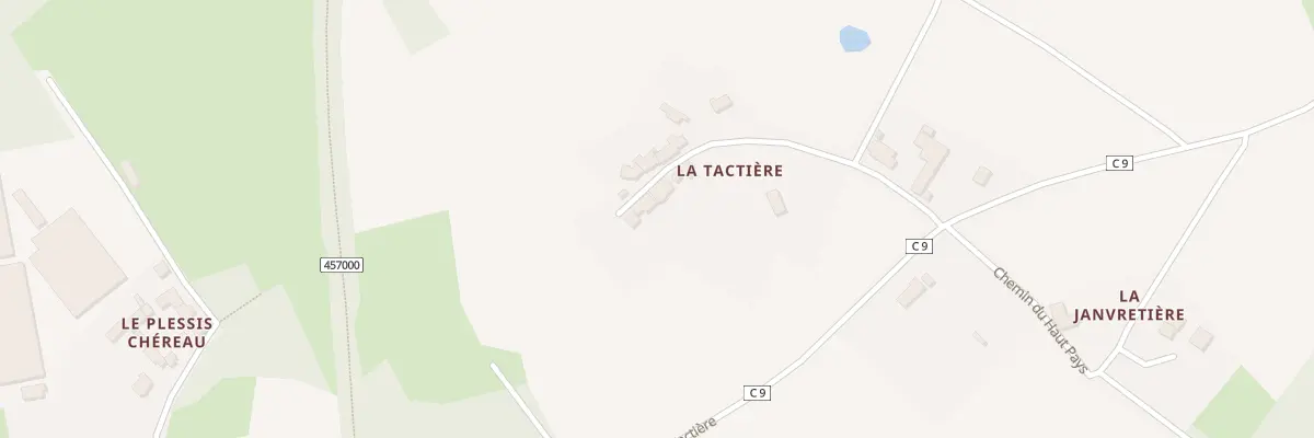 Plan du 7 Che de la Tactière à Carquefou