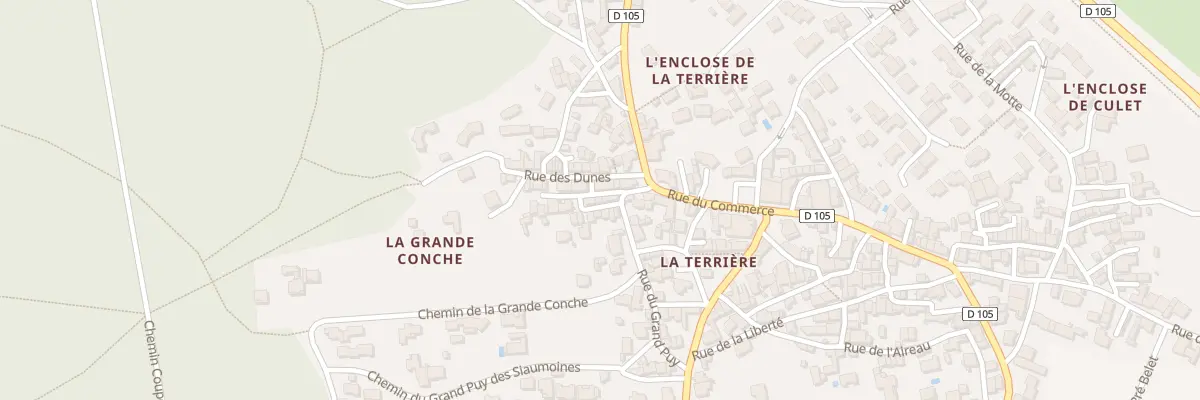 Plan du 6 Imp de l’Est à La Tranche-sur-Mer