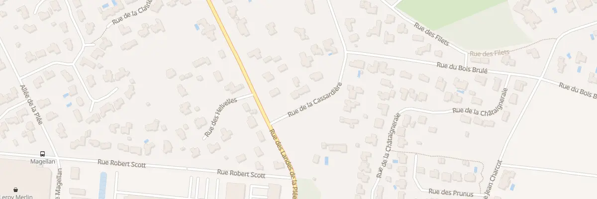 Plan du 156 Rue de la Cassardière à Basse-Goulaine