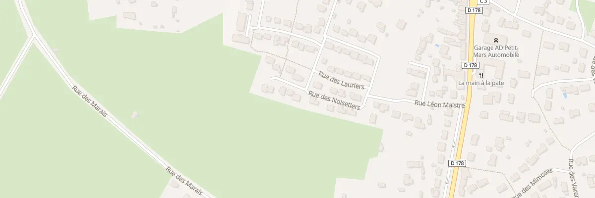 Plan du 1 Imp des Fragonnettes à Petit-Mars