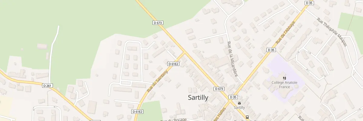 Plan du 4 Gr Grande Rue - Sartilly à Sartilly-Baie-Bocage