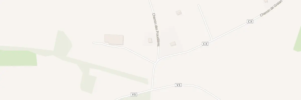 Plan du 3 Che des Praudières à Carquefou