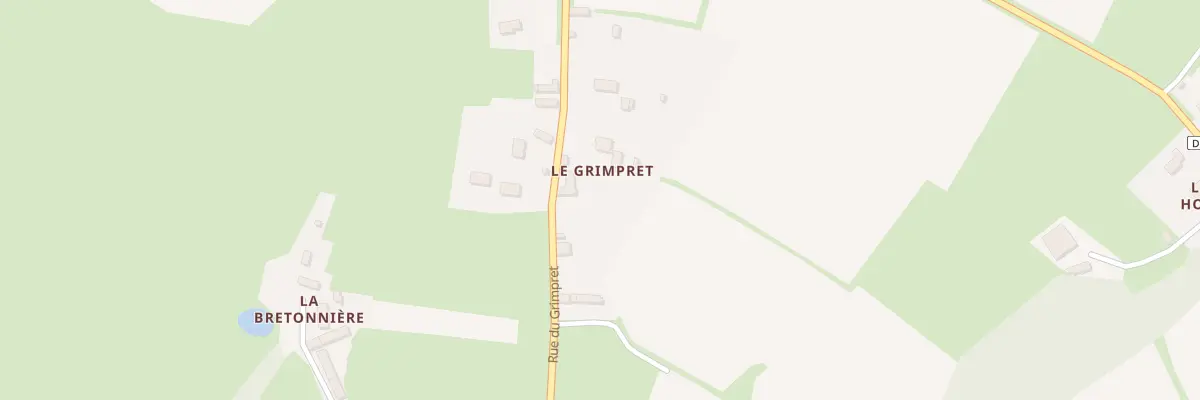 Plan du 15 Rue du Grimpret à Millières