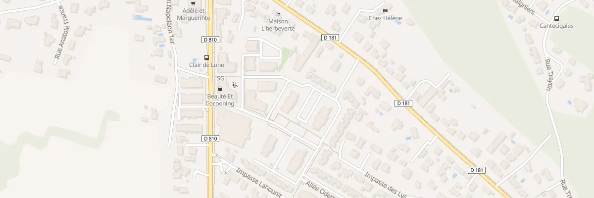 Plan du 3 All Jean Capdeville à Tarnos