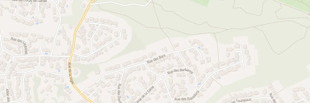 Plan du 30 Rue des bars à La Tranche-sur-Mer