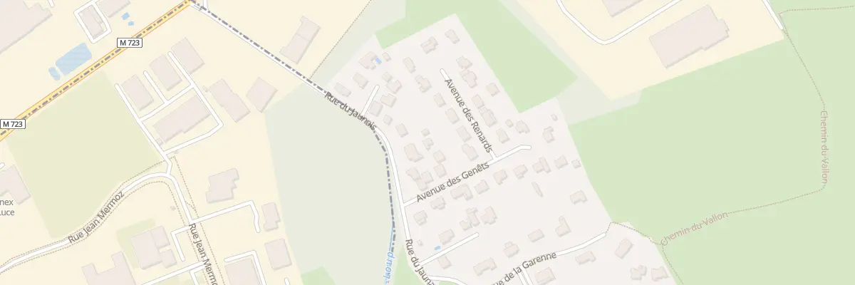 Plan du 770 Rue du Jaunais à Thouaré-sur-Loire