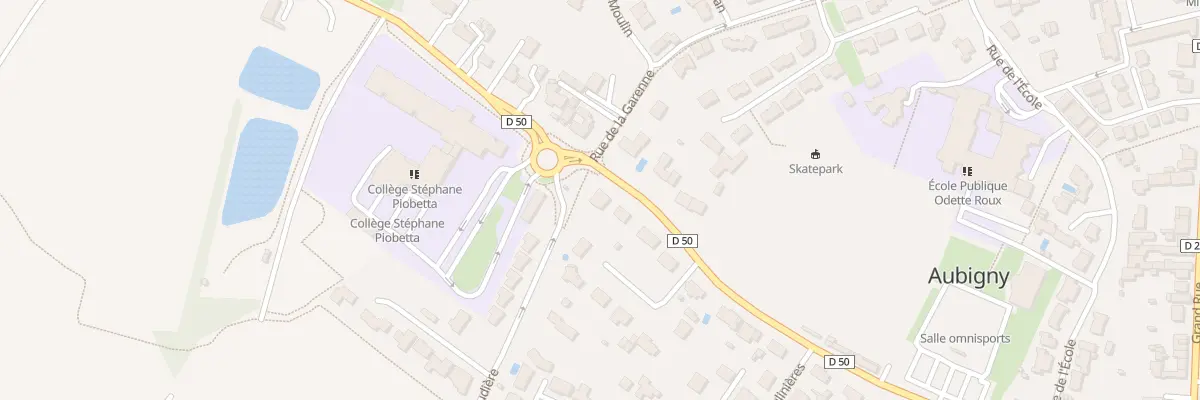 Plan du 39 Rue du stade à Aubigny-Les Clouzeaux