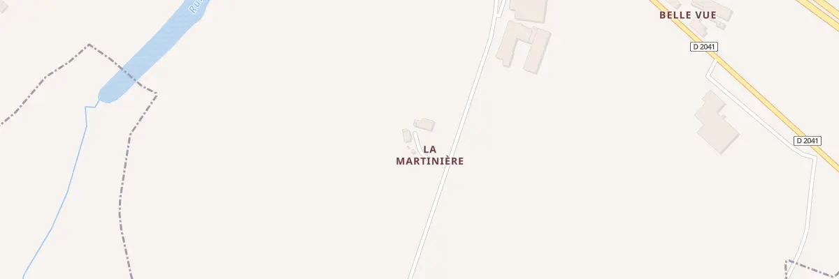 Plan du 400 La Martinière à Essé