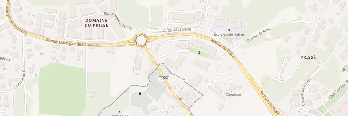 Plan du 95 Av Duvergier de Hauranne à Bayonne
