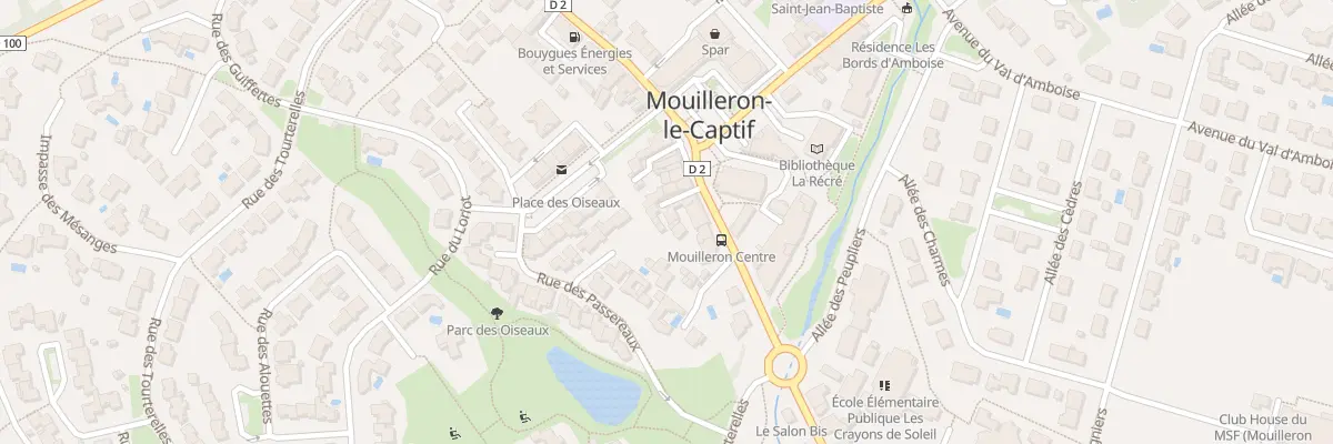 Plan du 122 Rue principale à Mouilleron-le-Captif