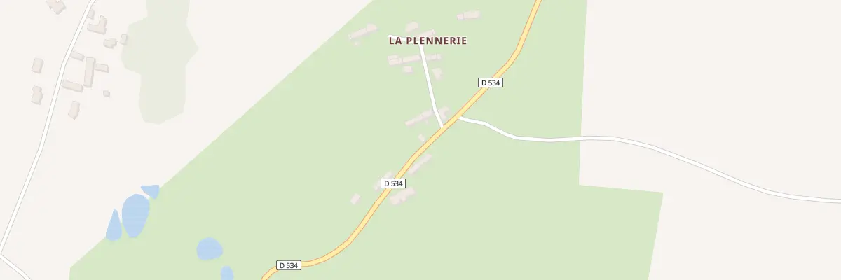 Plan du 5201 La Plennerie à Muneville-le-Bingard