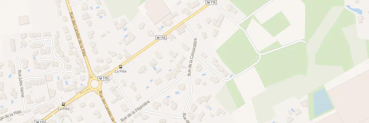 Plan du 24 Rue de la Cassardière à Basse-Goulaine