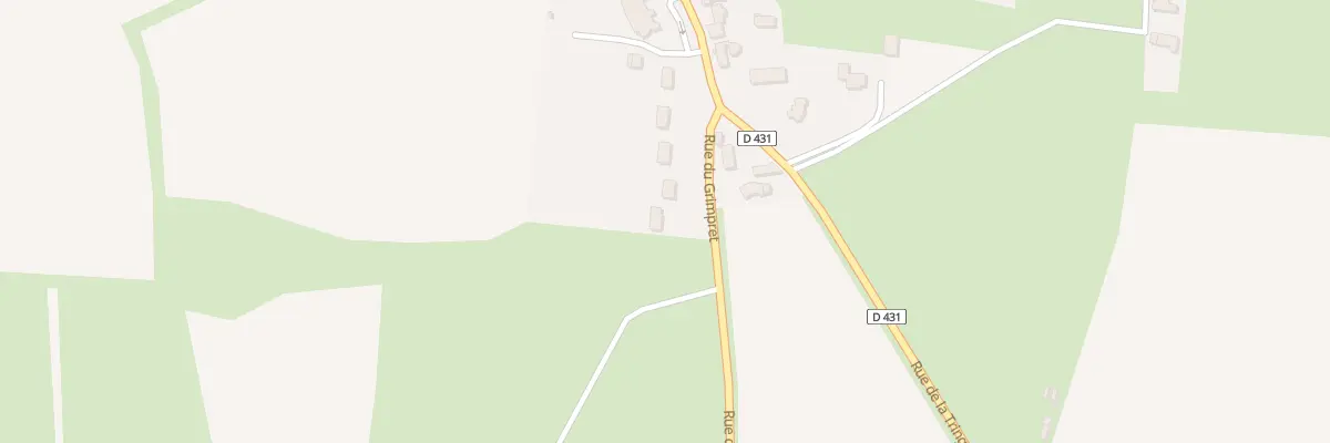 Plan du 8 Rue du Grimpret à Millières