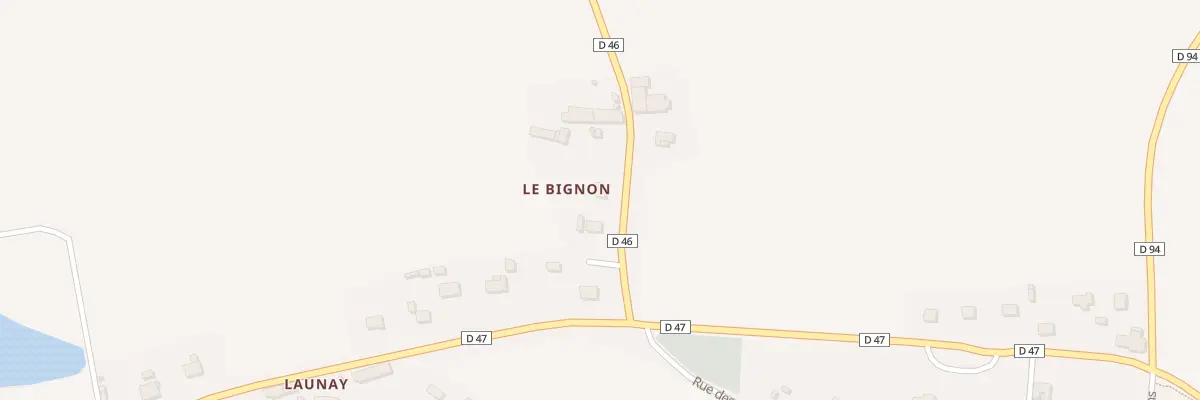 Plan du 3 Le Bignon à Sainte-Colombe