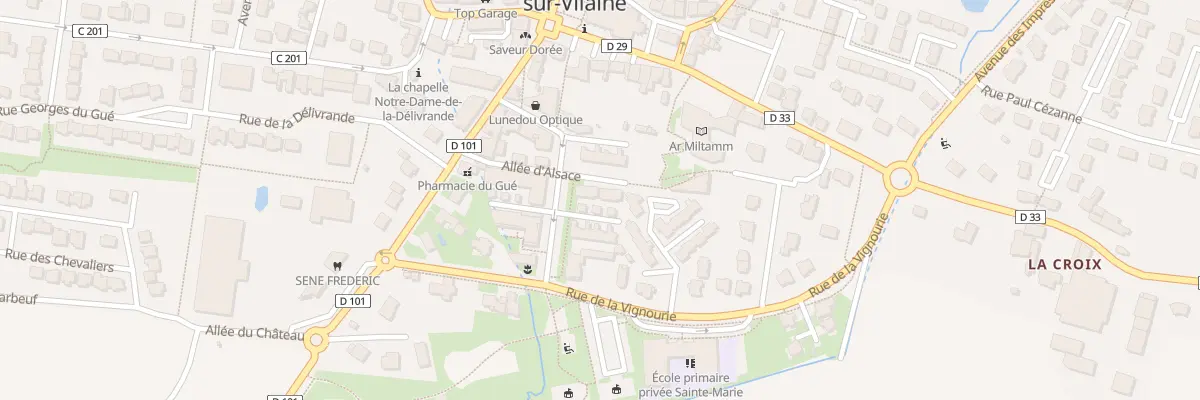 Plan du 5897 All de Provence à Servon-sur-Vilaine