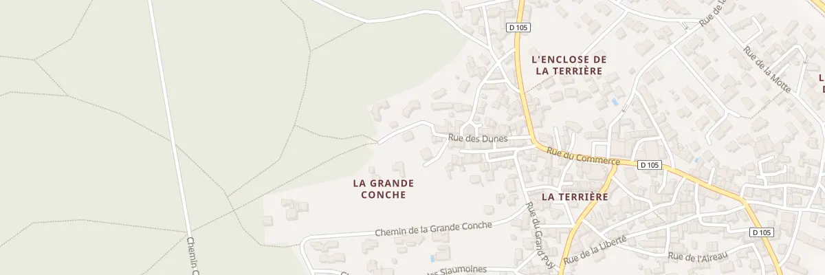 Plan du 19B Rue des dunes à La Tranche-sur-Mer