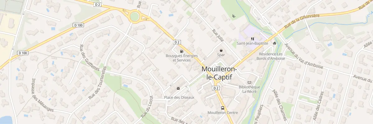 Plan du 96 Rue principale à Mouilleron-le-Captif
