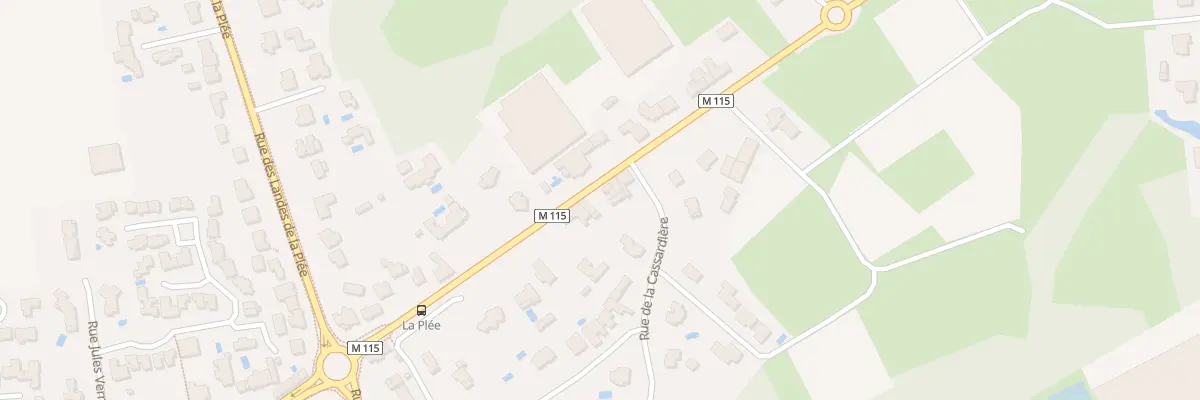 Plan du 4 Rue de la Cassardière à Basse-Goulaine