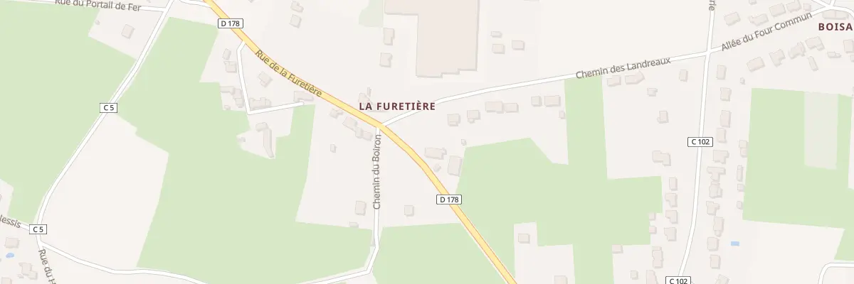 Plan du 284 Rue de la Furetière à Petit-Mars